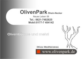 plant einen mittwoch mannheim Olivenpark